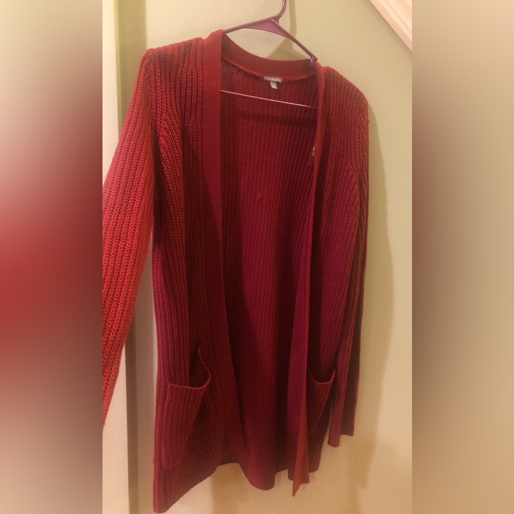 4 / $20 Charlotte Russe women’s long cardigan with pockets - Picture 2 of 11